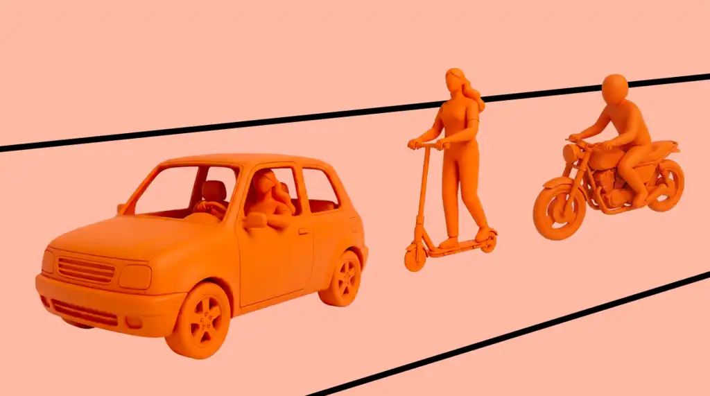 Безпека на дорозі: як співіснувати автомобілістам, мотоциклістам та самокатникам?