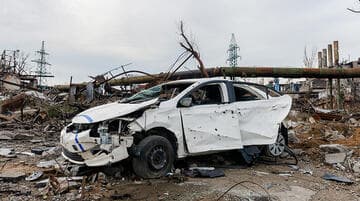 Государство выплатит компенсации за автомобили, поврежденные во время боевых действий