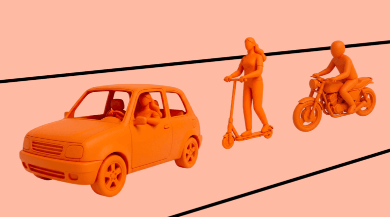 Безпека на дорозі: як співіснувати автомобілістам, мотоциклістам та самокатникам?