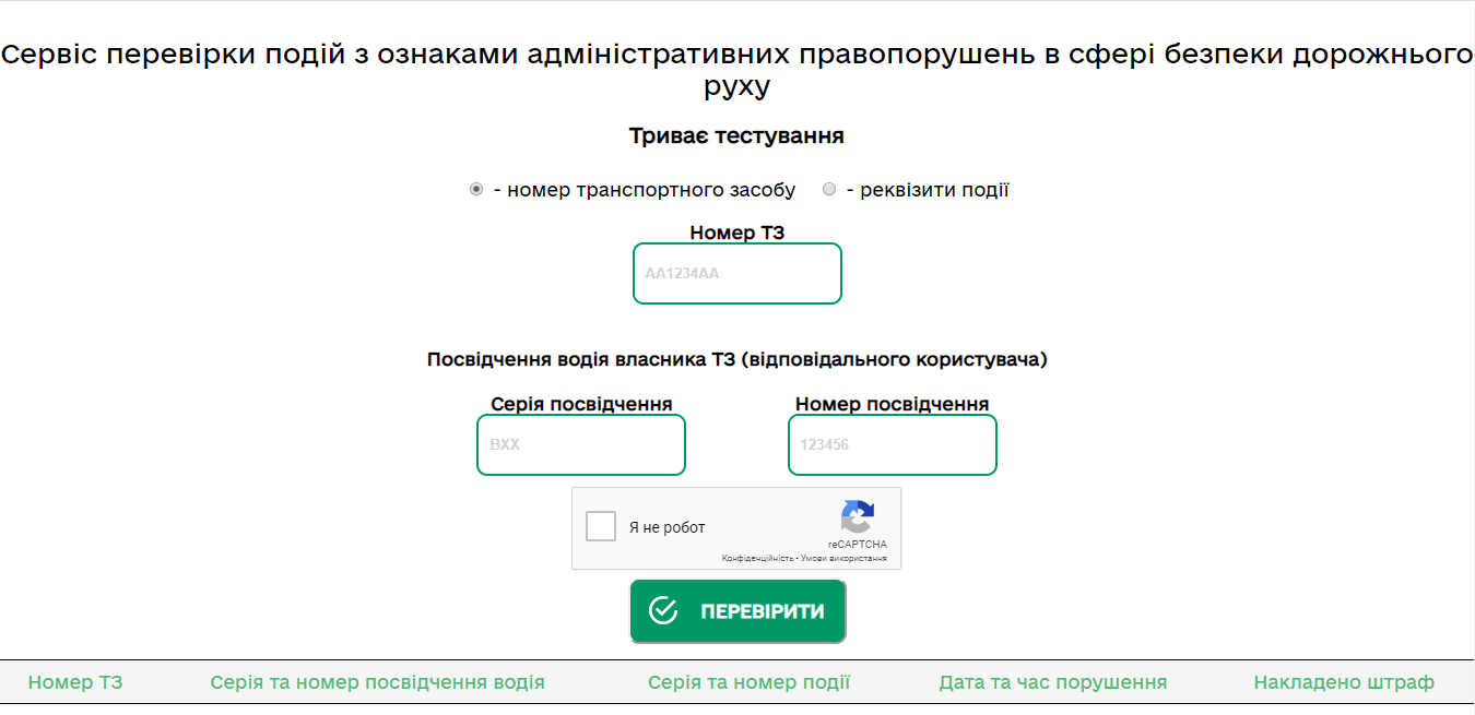Як перевірити, чи камери зафіксували ваше порушення ПДР?