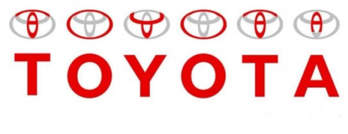 Логотип Toyota — зашифрована версія