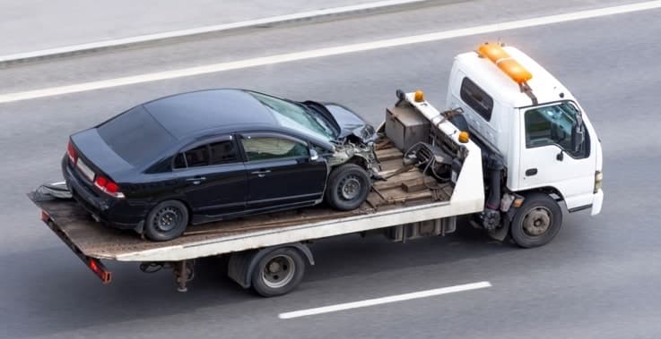 Евакуація автомобіля при ДТП