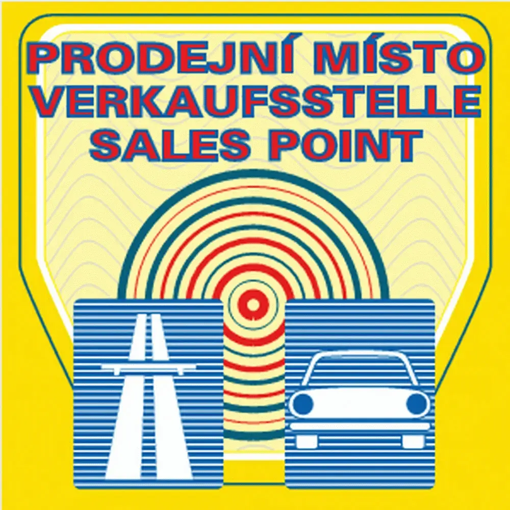 Платні дороги в Чехії — знак