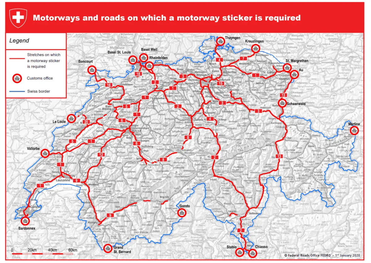 Платні дороги у Швейцарії