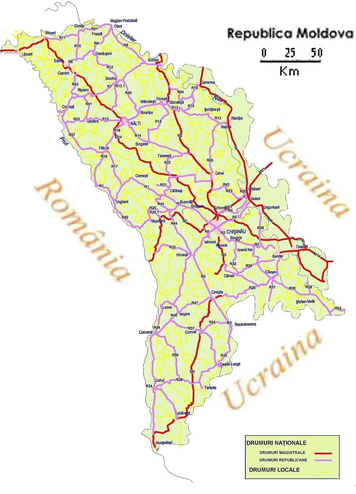 Дороги Молдови