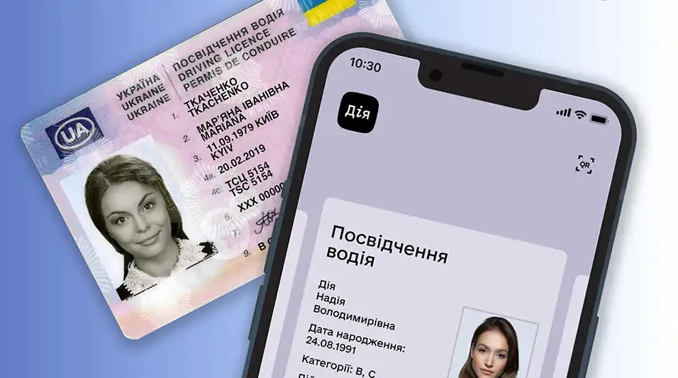 Нові послуги: повторна доставка посвідчення водія та доставка через «Дія»