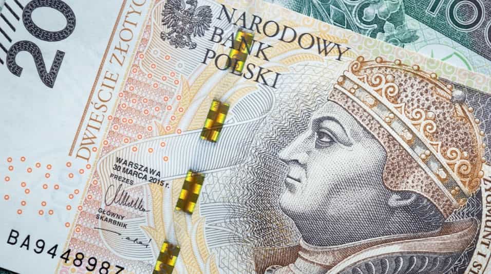 Українці можуть обміняти готівкову гривню на польські злоті у банках Польщі
