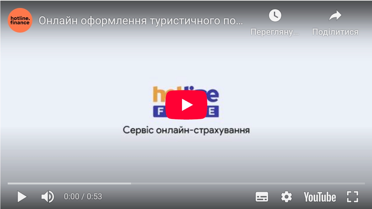tourist insurance on hotline.finance video